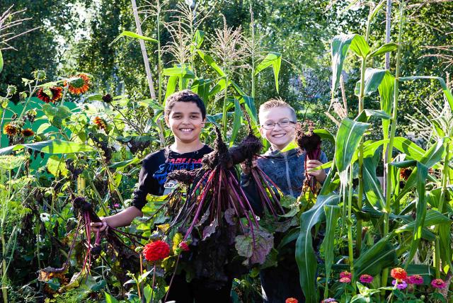孩子們的菜園農場