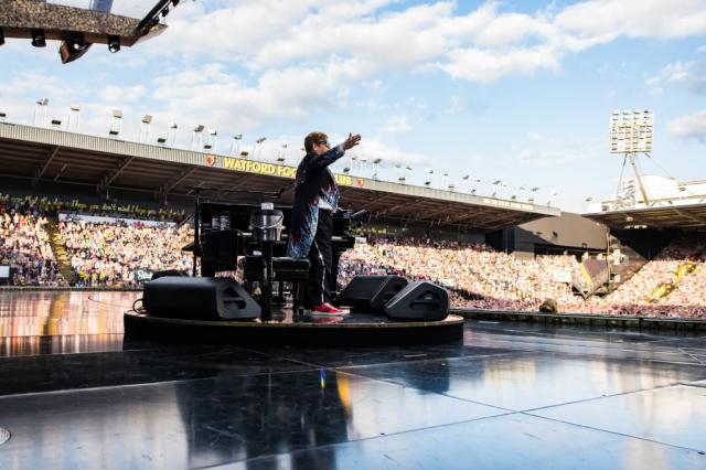 艾爾頓強－倫敦 iTunes音樂節現場劇照 5