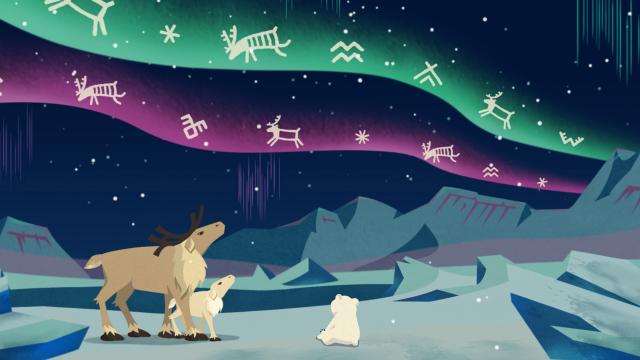 小北極熊的極光之旅劇照 2